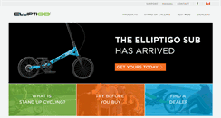 Desktop Screenshot of elliptigo.ca